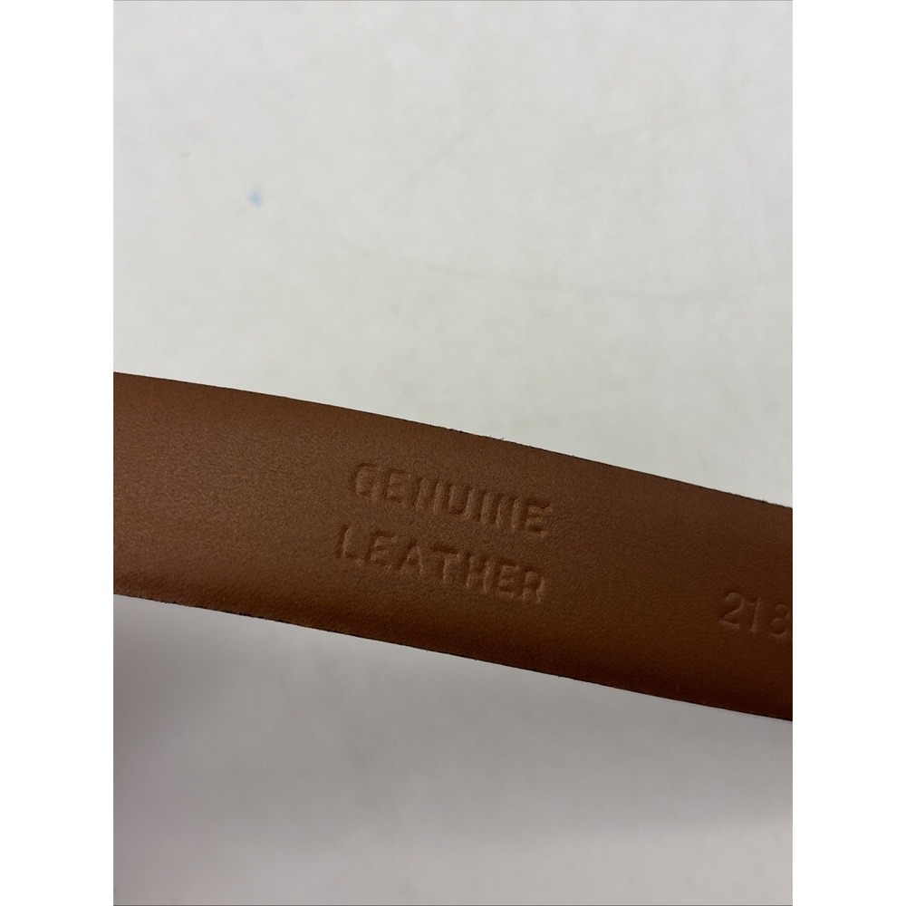 vintage Christian Dior Leather belt 218585 Brown/burgundy Size 34 NWT Mens - Picture 5 of 11